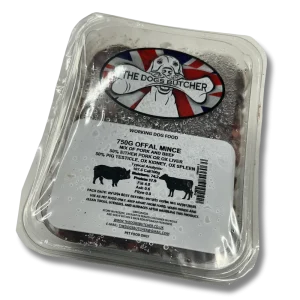 The Dog's Butcher Offal Mix (Mixed Species; Boneless) 750g