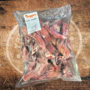Reggie's Beef Chunks 1KG