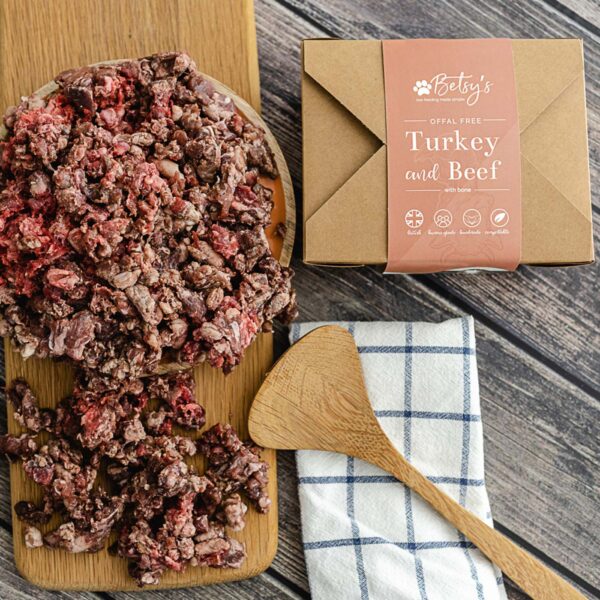 Betsy's Turkey & Beef (Offal Free) 1kg