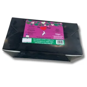 We Love Raw Balanced Ultra Complete: British Beef & Lamb Tripe with Duck & Vegetables 750g