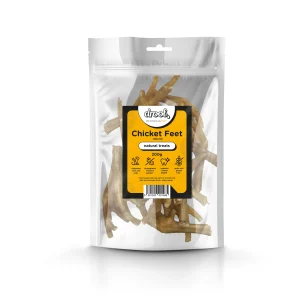 Drool Dried Chicken Feet 200g - Short shelf life