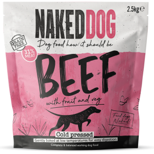 Naked Dog Premium Cold Pressed Beef 2.5kg