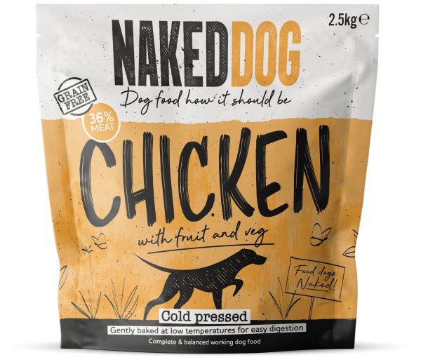 Naked Dog Premium Cold Pressed Chicken 2.5kg