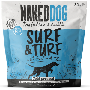Naked Dog Premium Cold Pressed Surf & Turf 2.5kg