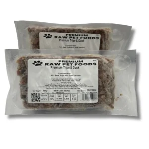 Premium Raw Premium Tripe & Duck 454g (Offal Free)
