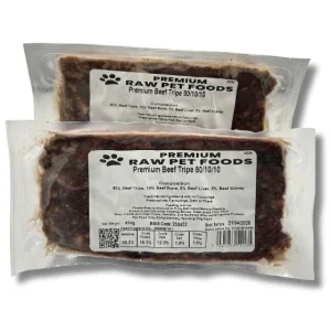 Premium Raw Premium Beef Tripe 80:10:10 454g