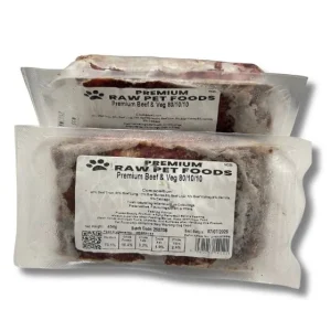 Premium Raw Premium Beef & Veg 80:10:10 454g