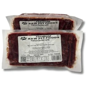 Premium Raw Premium Boneless Lamb 454g
