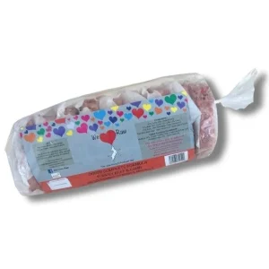 We Love Raw Puppy Complete Formula: Turkey, Beef & Lamb with Added Multivitamins & Minerals 9 x 150g Heart Shaped Burgers