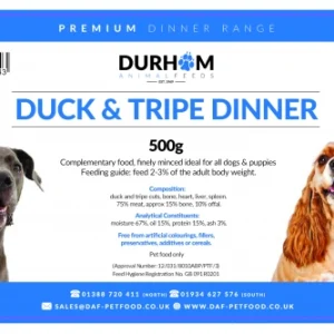 DAF Duck & Tripe Dinner 500g