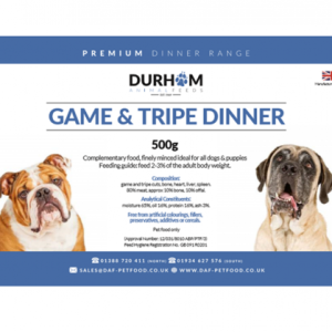 DAF Game & Tripe Dinner 500g