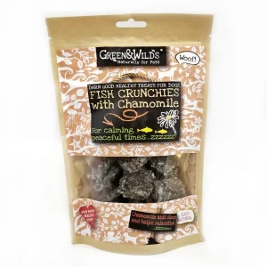 GREEN & WILDS Fish Crunchies with Chamomile 100g