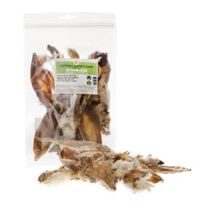 JR Natural Rabbit Ears with Hair 100g