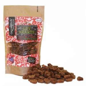GREEN & WILDS Luv Hearts Training Treats 100g