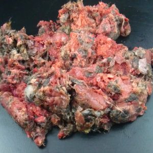 The Dog's Butcher Gutted Rabbit Minced in Fur 1kg