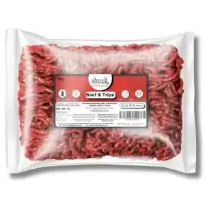 Drool Raw Beef & Tripe Freeflow 80/10/10 1kg