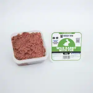 Mersey Raw Wild Rabbit with Fur Complete 500g