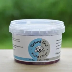 Nature's Bowl Rabbit & Tripe 80:10:10 500g