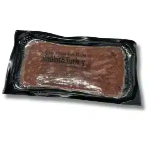 Raw Treat Pet Food Rabbit & Turkey 80:10:10 500g
