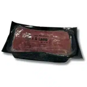 Raw Treat Pet Food Duck & Lamb 80:10:10 500g