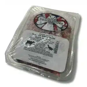 The Dog's Butcher OX Mince with Duck 80:10:10 1kg