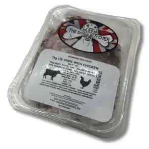 The Dog's Butcher OX Tripe with Chicken 80:10:10 1kg