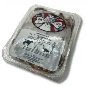 The Dog's Butcher OX Tripe with Duck 80:10:10 1kg