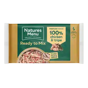 Natures Menu Ready to Mix Chicken & Tripe Freeflow 2kg