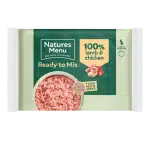 Natures Menu Ready to Mix Lamb & Chicken Block 400g