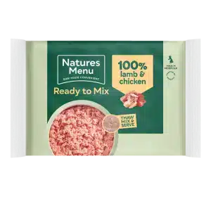 Natures Menu Ready to Mix Lamb & Chicken Block 400g