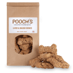 Pooch's Liver & Bacon Bones 250g
