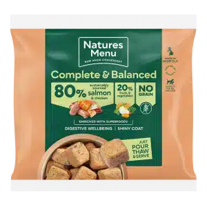 Natures Menu Salmon & Chicken Nuggets 1kg