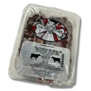 The Dog's Butcher Purely OX (Beef) 80:10:10 1kg
