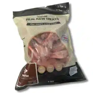 Yorkshire Raw Duck Feet 1kg