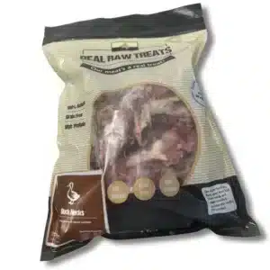 Yorkshire Raw Duck Necks 1kg
