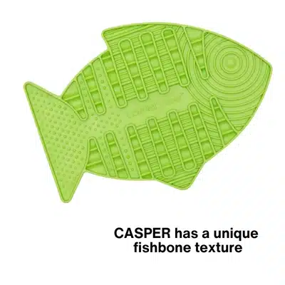 LickiMat CASPER CAT Green