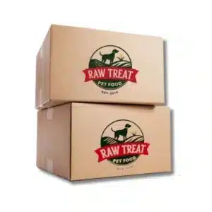Raw Treat Pet Food 80:10:10 Variety Box 20 x 500g
