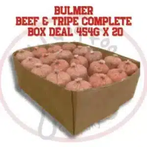 Bulmer Beef and Tripe Complete Box Deal 454g X 20