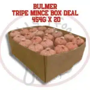 Bulmer Tripe Mince (Beef) Box Deal 454g X 20