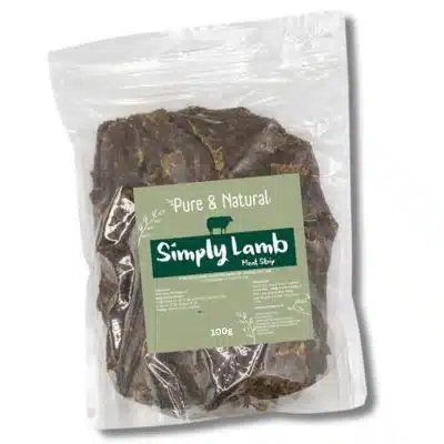 Pure & Natural Meaty Strips Lamb 100g