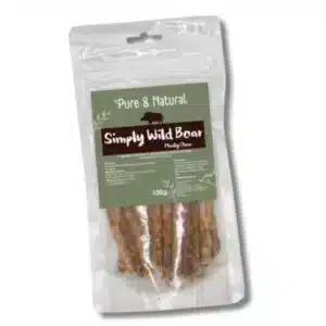 Pure & Natural Meaty Chews Wild Boar 100g