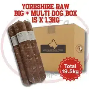 Yorkshire Raw Big + Multi Dog Box Tripe and Oily Fish Complete 1.3kg X 15