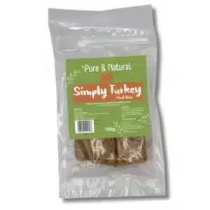 Pure & Natural Meaty Strips Turkey 100g