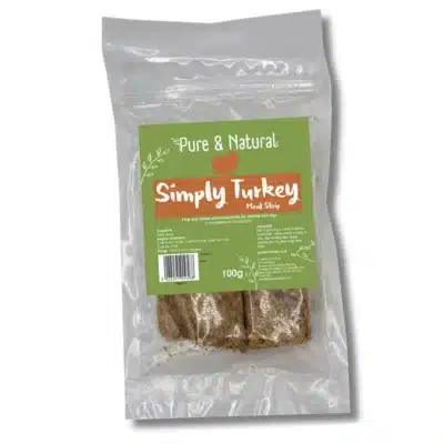 Pure & Natural Meaty Strips Turkey 100g