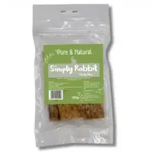 Pure & Natural Meaty Strips Rabbit 100g