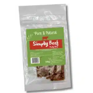 Pure & Natural Meaty Strips Beef 100g