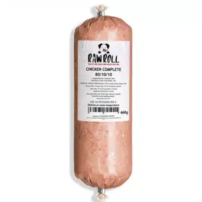 Raw Roll Chicken Complete 80:10:10 460g
