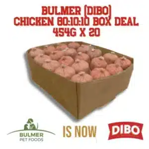 Bulmer (DIBO) Chicken 80:10:10 Box Deal 454g X 20