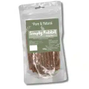 Pure & Natural Meaty Chews/Sticks Rabbit 100g